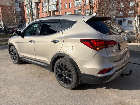 2015 Hyundai Santa Fe III Рестайлинг, бежевый, 2349000 рублей - вид 7