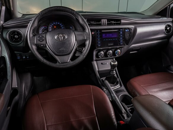 2016 Toyota Corolla XI (E160, E170, E180) Рестайлинг 1, серый, 1449000 рублей - вид 5
