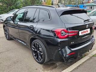 2022 BMW X3 M40i III (G01) Рестайлинг, чёрный, 7700000 рублей, вид 4