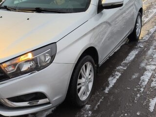 2019 Lada (ВАЗ) Vesta I, серебристый, 990000 рублей, вид 3