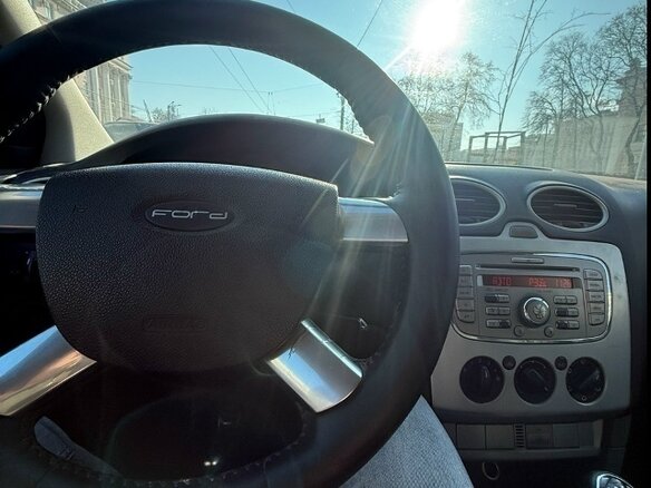 2009 Ford Focus II Рестайлинг, синий, 590000 рублей - вид 9