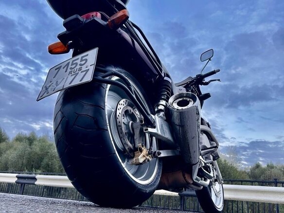 1998 Honda CB 1300, красный, 475000 рублей - вид 12