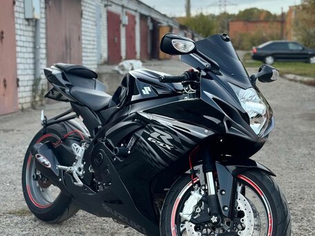 2011 Suzuki GSX-R 600, чёрный, 950000 рублей, вид 1