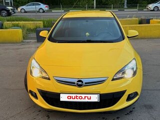 2013 Opel Astra GTC J Рестайлинг, жёлтый, 850000 рублей, вид 4
