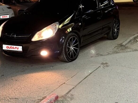 2007 Opel Corsa D, чёрный, 620000 рублей - вид 3