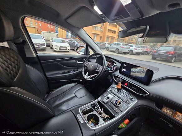 2021 Hyundai Santa Fe IV Рестайлинг, серый, 4900000 рублей - вид 5