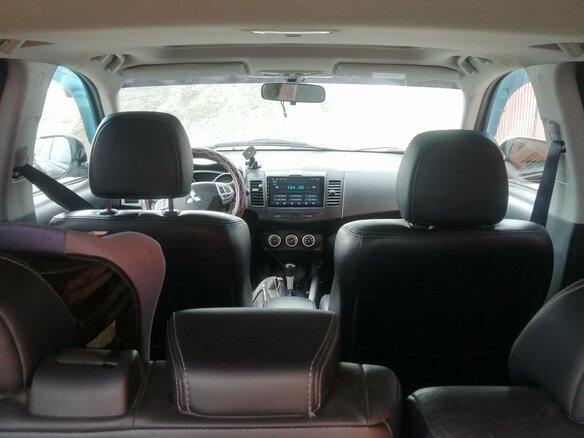 2008 Mitsubishi Outlander II, чёрный, 980000 рублей - вид 7