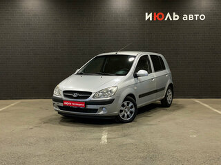 2008 Hyundai Getz I Рестайлинг, серебристый, 500000 рублей, вид 1