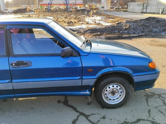 2004 Lada (ВАЗ) 2115, синий, 300000 рублей - вид 13