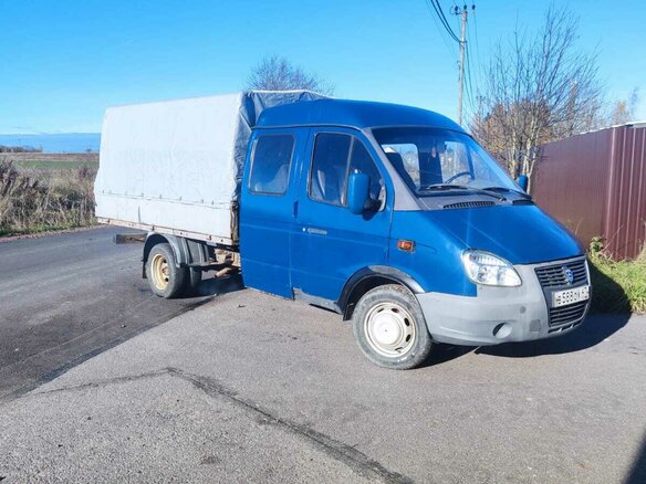 2008 ГАЗ ГАЗель (33023/330273) Фермер, синий, 550000 рублей - вид 2