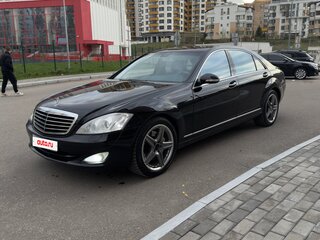 2008 Mercedes-Benz S-Класс 500 Long V (W221), чёрный, 1550000 рублей, вид 1