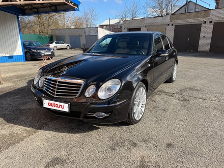2008 Mercedes-Benz E-Класс 280 III (W211, S211) Рестайлинг, чёрный, 2550000 рублей, вид 2