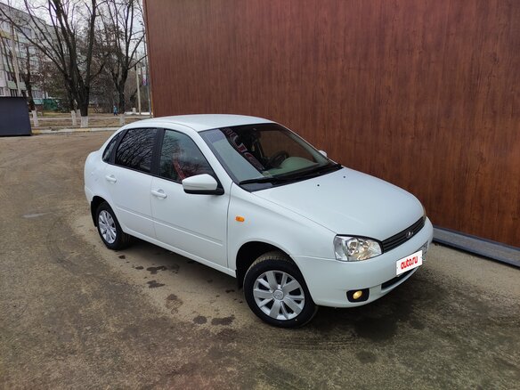 2010 Lada (ВАЗ) Kalina I, белый, 465000 рублей - вид 1