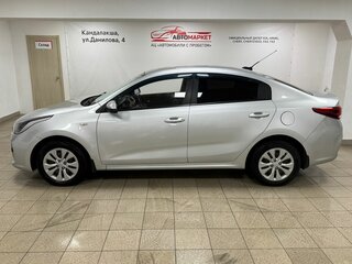 2019 Kia Rio IV, серебристый, 1179000 рублей, вид 4
