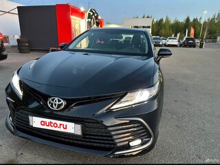 2021 Toyota Camry VIII (XV70) Рестайлинг, чёрный, 2650000 рублей, вид 5