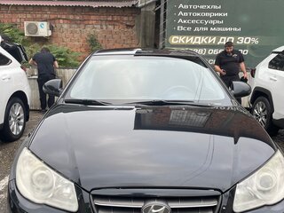 2008 Hyundai Elantra IV (HD), чёрный, 770000 рублей, вид 5