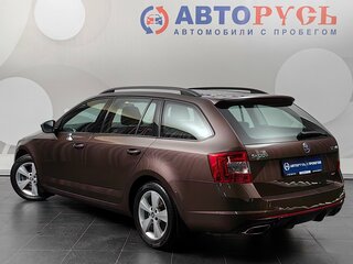 2014 Skoda Octavia III (A7), коричневый, 1515000 рублей, вид 2