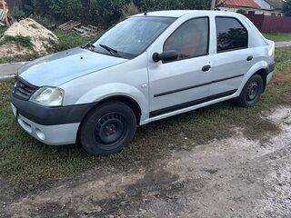 2007 Renault Logan I, серый, 370000 рублей, вид 1