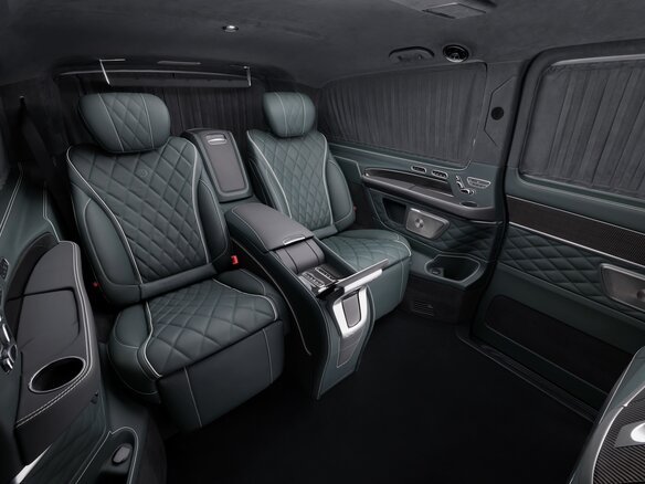 2026 Mercedes-Benz V-Класс Extra Long 300 d экстра длинный III (W447) Рестайлинг 2, чёрный, 41500000 рублей - вид 13