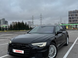 2019 Audi A6 45 TFSI V (C8), чёрный, 4190000 рублей, вид 2