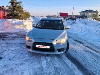 2012 Mitsubishi Lancer X Рестайлинг, серебристый, 650000 рублей, вид 1
