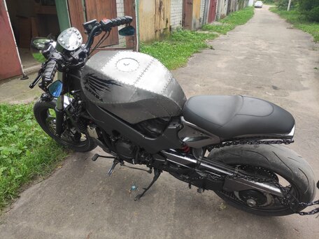1998 Honda VFR 800, чёрный, 390000 рублей, вид 5