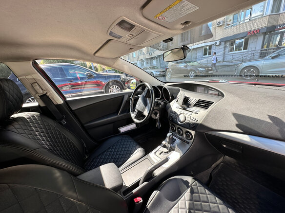 2009 Mazda 3 II (BL), красный, 780000 рублей - вид 8