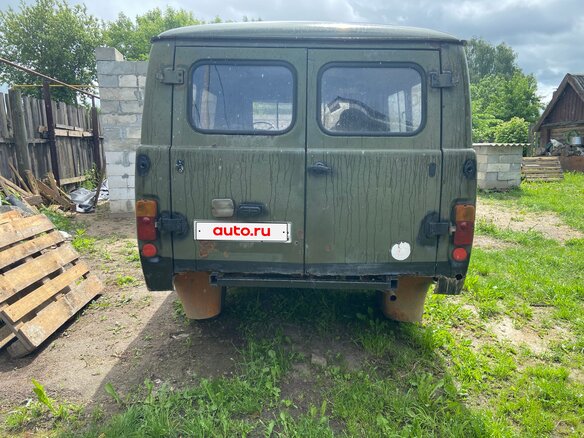2002 УАЗ 3962, зелёный, 130000 рублей - вид 1