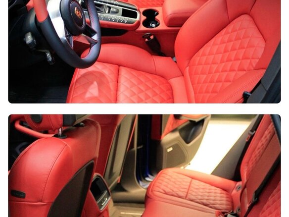 2015 Porsche Macan S I, синий - вид 11