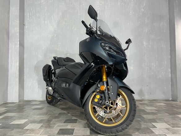 2022 Yamaha TMAX, синий - вид 7