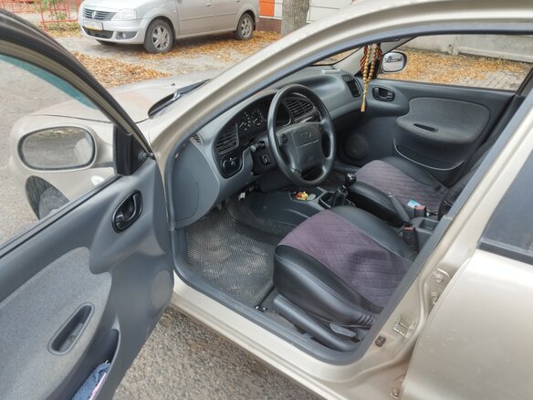 2007 Daewoo Lanos, бежевый - вид 8