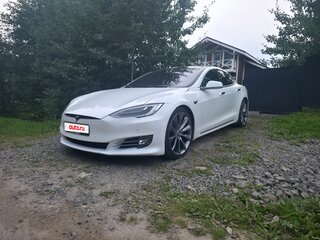 2016 Tesla Model S 90D I Рестайлинг, белый, 2500000 рублей, вид 1