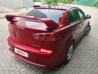 2007 Mitsubishi Lancer X, красный, 450000 рублей, вид 4