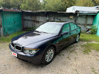 2003 BMW 7 серии 730i IV (E65/E66), синий, 780000 рублей, вид 3