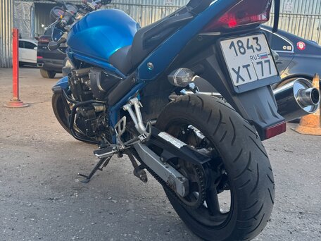 2006 Suzuki Bandit GSF 650, синий, 350000 рублей, вид 4