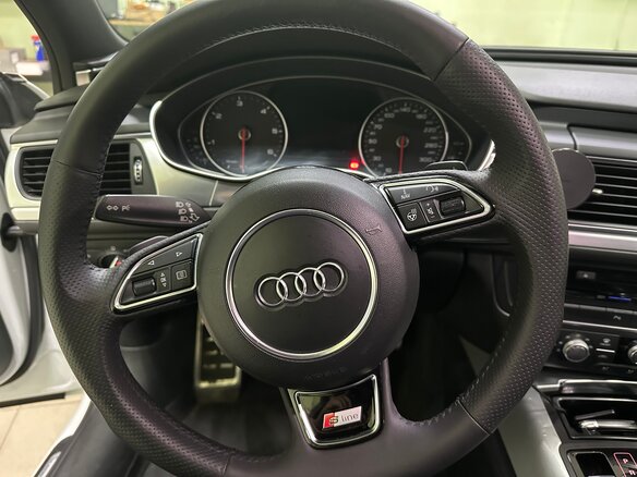 2016 Audi A6 IV (C7) Рестайлинг, белый, 2000000 рублей - вид 11