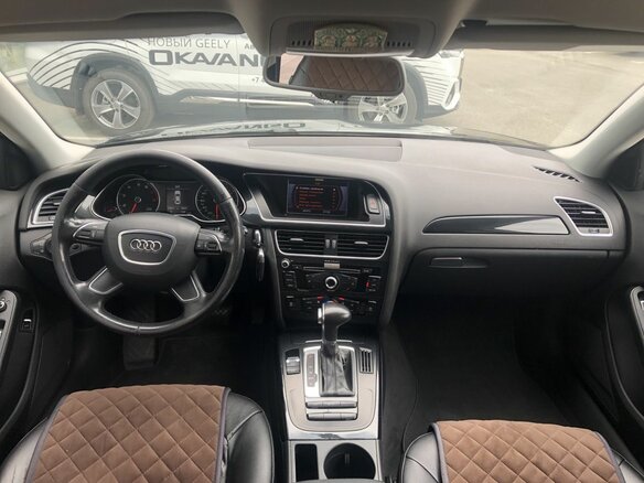 2013 Audi A4 IV (B8) Рестайлинг, чёрный - вид 9