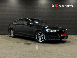 2016 Audi A6 IV (C7) Рестайлинг, чёрный, 2060000 рублей, вид 3