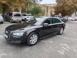 2013 Audi A8 Long III (D4), чёрный, 2900000 рублей, вид 3