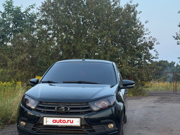 2022 Lada (ВАЗ) Granta Euro-2 I Рестайлинг, чёрный, 900000 рублей - вид 3