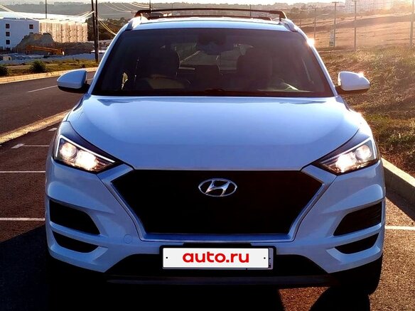 2020 Hyundai Tucson III Рестайлинг, белый, 2400000 рублей - вид 3