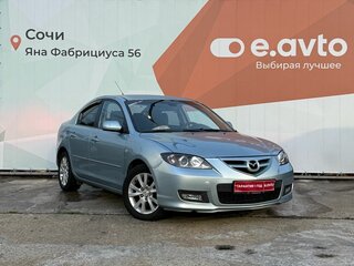 2008 Mazda 3 I (BK) Рестайлинг, голубой, 550000 рублей, вид 3