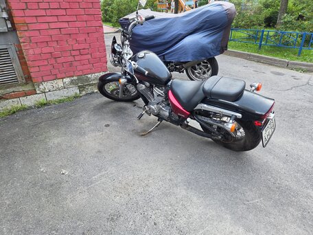 2007 Honda Shadow 600, чёрный, 280000 рублей, вид 4