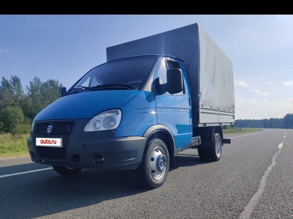 2007 ГАЗ ГАЗель (3302), синий, 850000 рублей - вид 1
