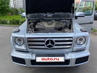2017 Mercedes-Benz G-Класс 350 d II (W463) Рестайлинг 4, серебристый, 6333000 рублей, вид 4