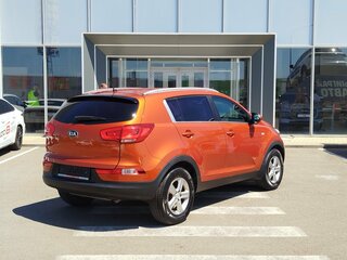 2014 Kia Sportage III Рестайлинг, оранжевый, 1230000 рублей, вид 4
