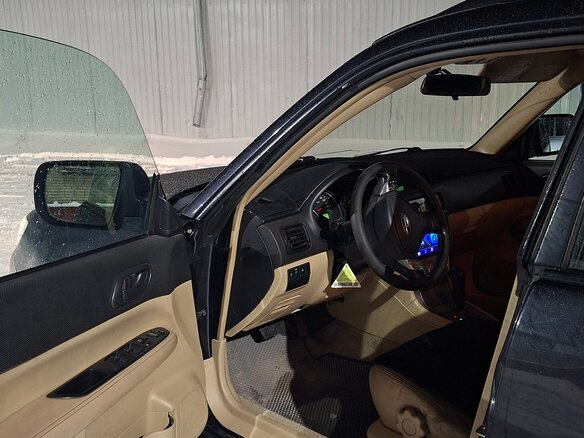 2007 Subaru Forester II Рестайлинг, серый, 580000 рублей - вид 8