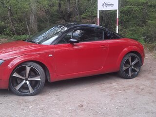 2002 Audi TT I (8N), пурпурный, 750000 рублей, вид 3