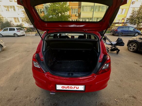 2012 Opel Corsa D Рестайлинг II, красный - вид 6