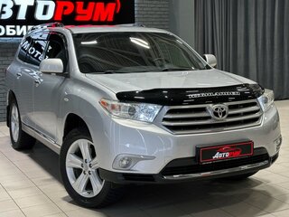 2012 Toyota Highlander II (XU40) Рестайлинг, серебристый, 2097000 рублей, вид 4